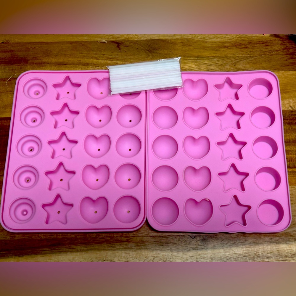 3D cake pop molds